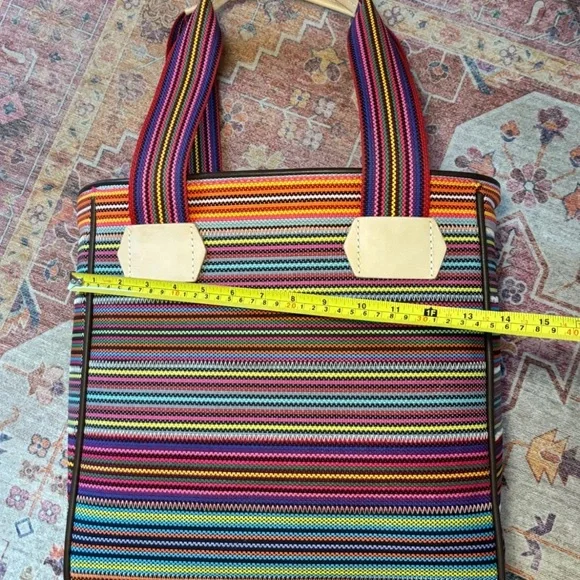 Consuela Ale Classic tote bag purse multicolor large - Picture 3 of 7